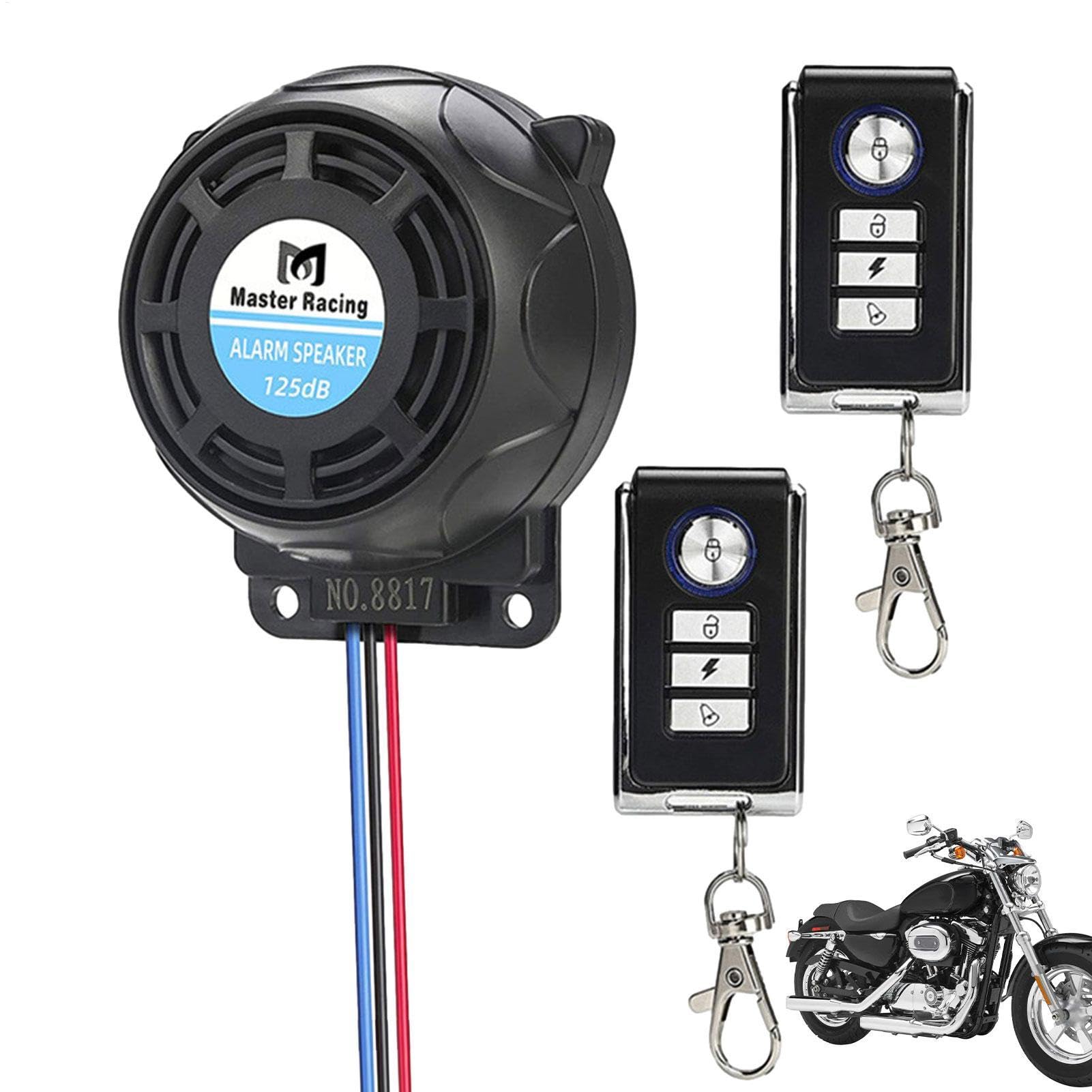 

Theft Protection Motor Alarm | Imported chip electric bicycle accessories, 125dB vibration alarm system Please refer to the description