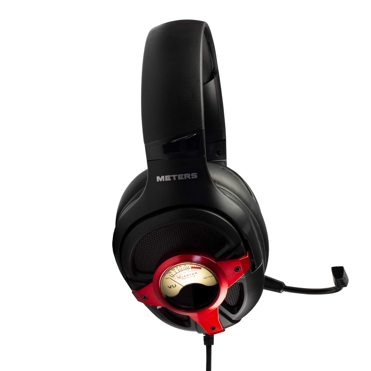 

METERS VU Meter, оснащенный USB-подключением Surround, игровая гарнитура, авторизованный дистрибьютор, гарантия 7.1 M-LEVEL-UP-RED [японский продукт]