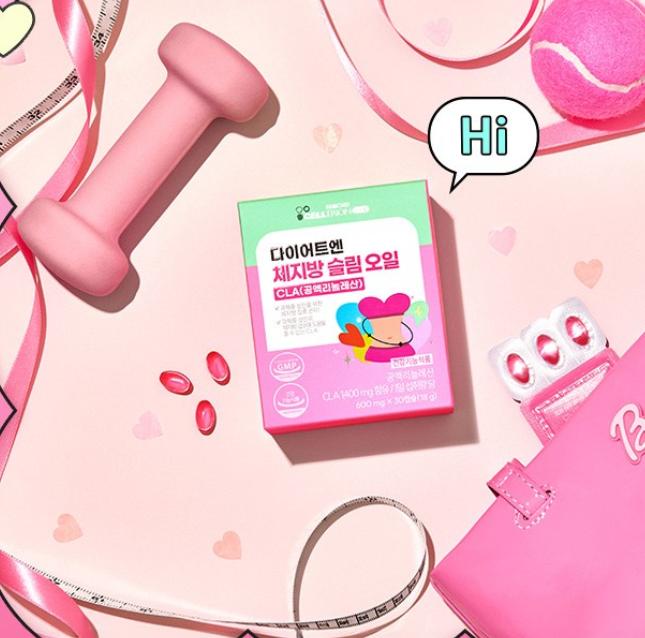 Celltrion InnerLab Diet-En CLA Slimming Oil 30 Capsules – Body Fat Management