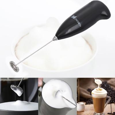 Espumador de leche eléctrico portátil, máquina de espuma portátil, batidor automático de leche y huevos, Espumador de capuchino, herramienta batidora de cocina