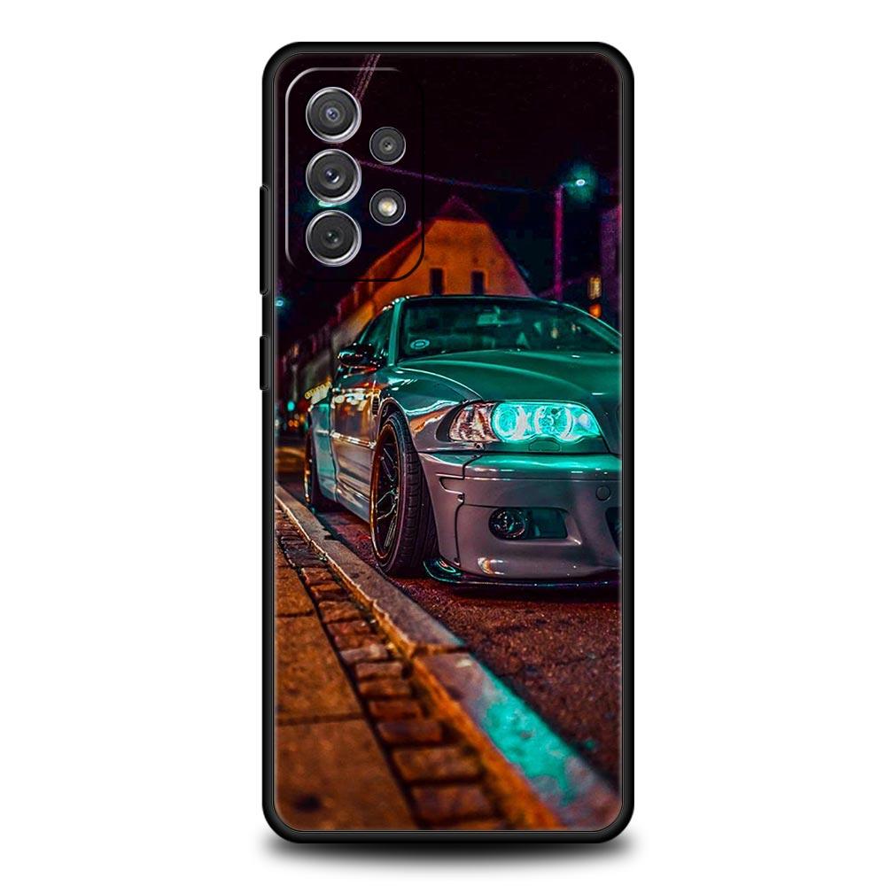 Blue Red JDM Sport Car Phone Case For Samsung Galaxy A17 A07 A55 A35 A25 A15 A05 A33 A31 A23 A21s A13 A41 A73 A53 A51 A71 Cover