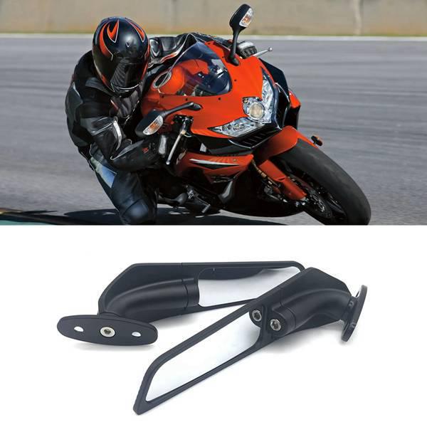 Pair of Wind Deflector Rearview Mirrors for SUZUKI GSXR600/750/1000 Motorcycles