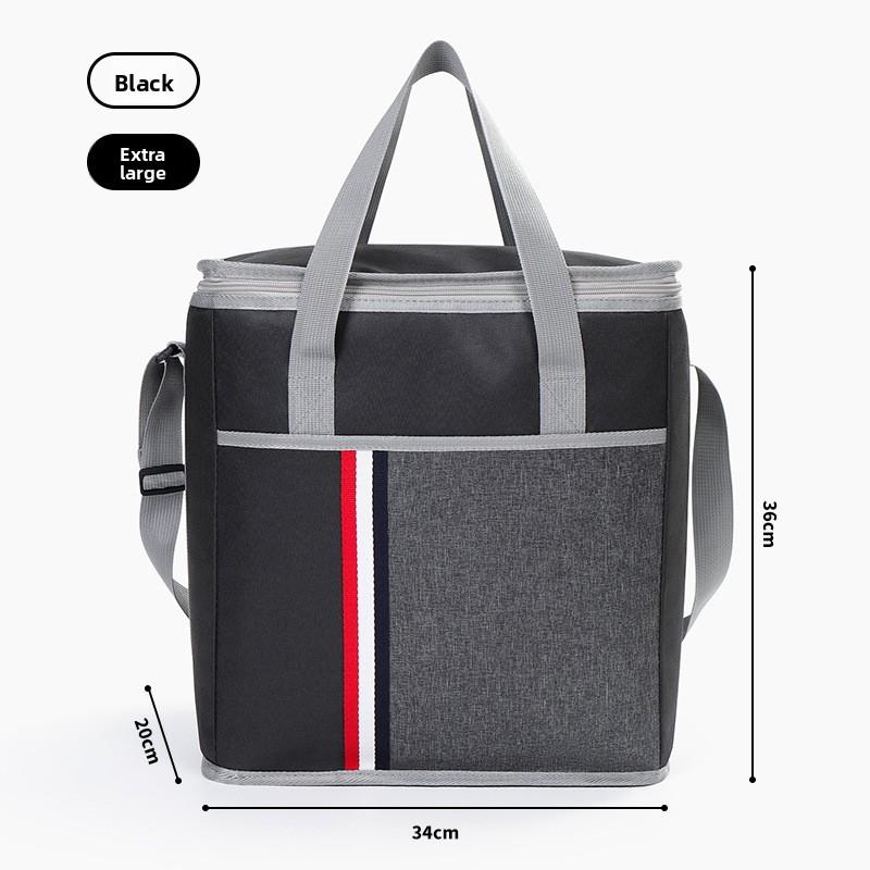 Modern Minimalist Reusable Insulated Food Carrier With Storage For Family And Outdoor Activities