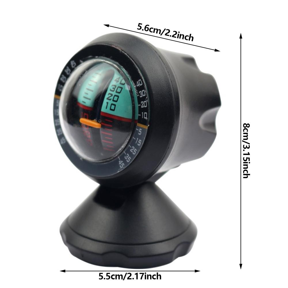 Car Mini Slope Meter Portable Angle Slope Level Meter Finder Balancer Car Vehicle Inclinometer Angel Level Finder Tool Traveller