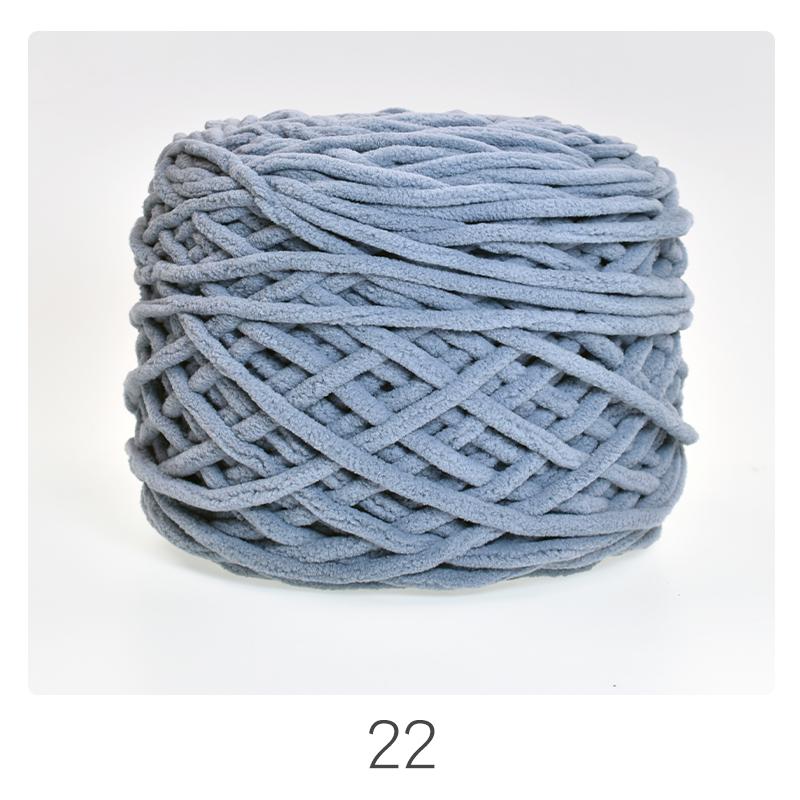 Chunky Ice Silk Yarn for Hand-Knitting: Ideal for Sweaters, Scarves, Bags, Crochet Dolls, and Hooked Shoes