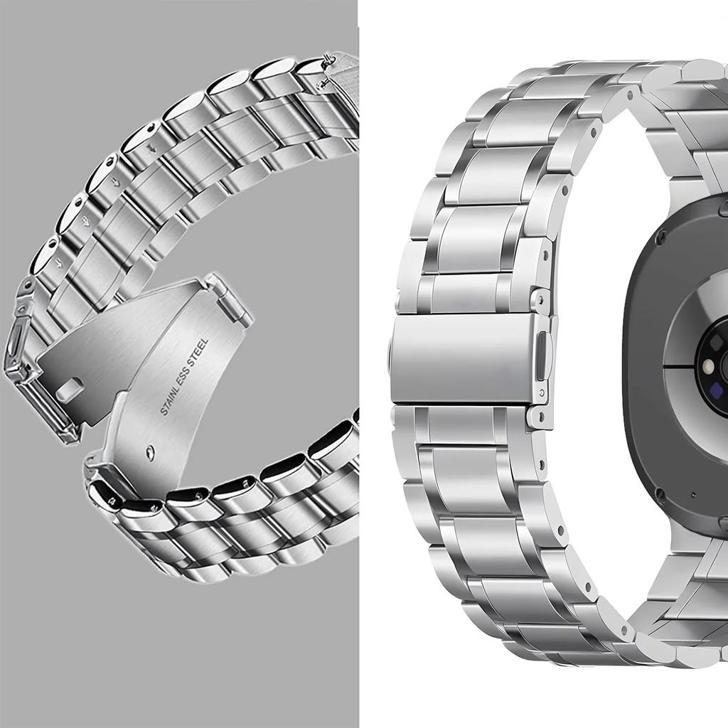 Metal Strap For Samsung Watch 8 Classic 46mm Business Stainless Steel Watchband Bracelet Galaxy Watch 8 40/44mm Smartwatch Band