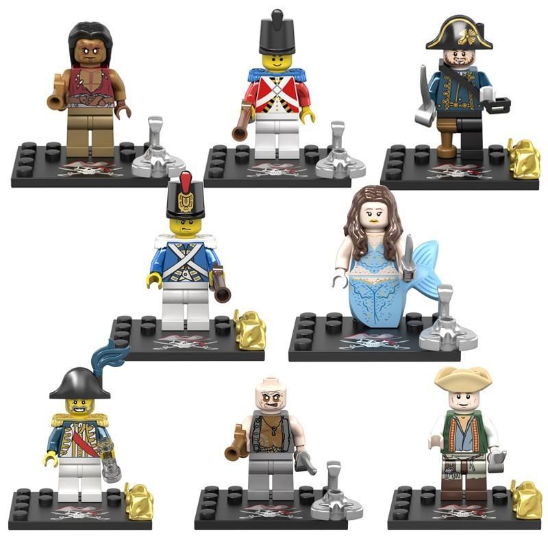 

The Pirates Of Caribbean Assemble Building Blocks For Childrens Toys Daily Gift Style D