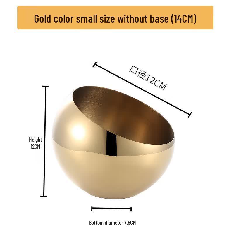 Xiyao Stainless Steel Slanted Dipping Bowl
