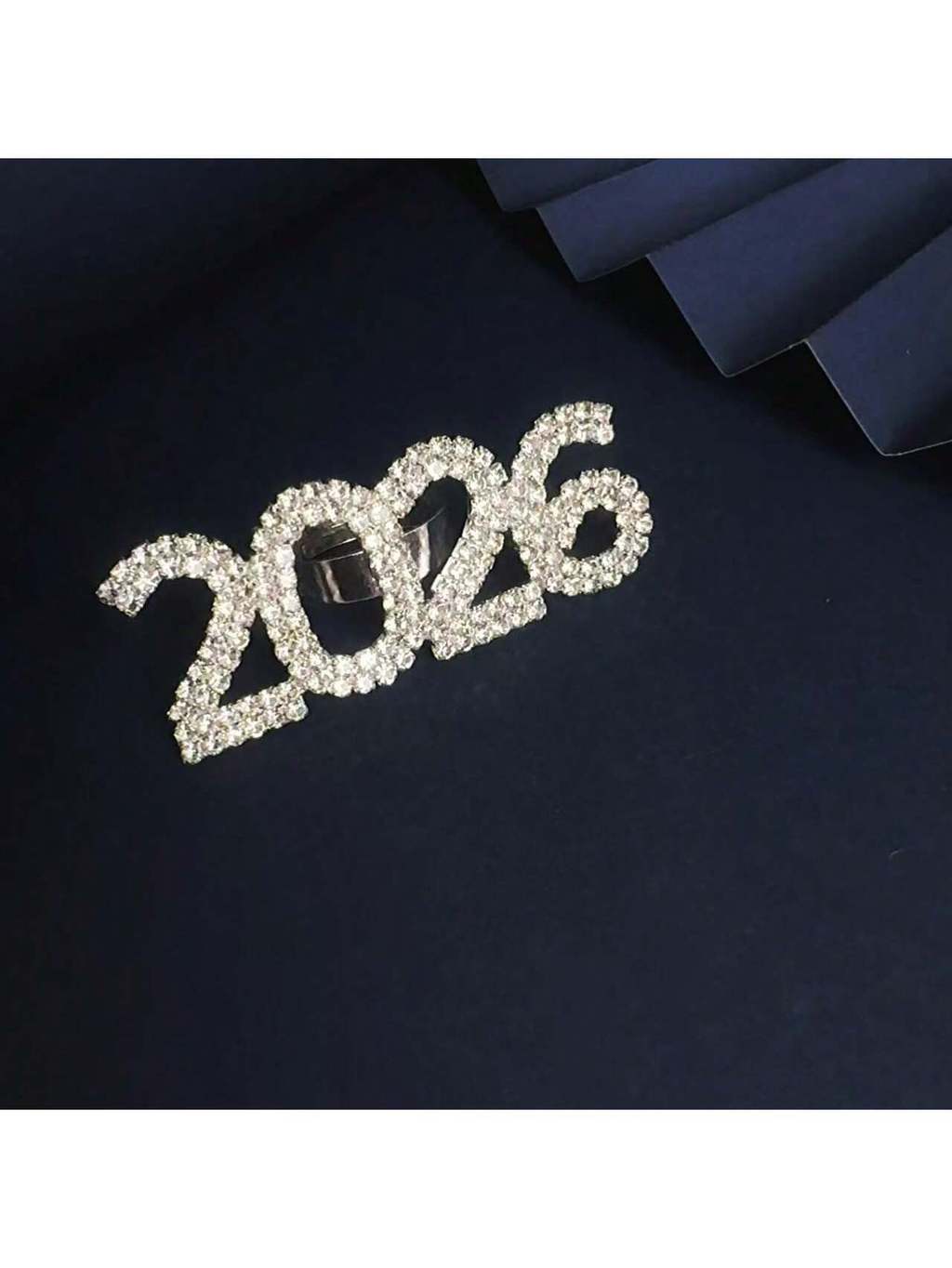 

Minimalist Open Loop Ring With Water Drizzle And Letter Design For Trendy Accessories