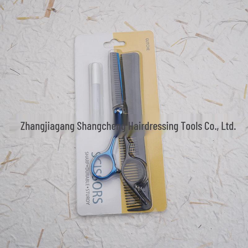 Hairdressing Scissors: Straight, Serrated, Thinning, Choppy - Barber Shop Styling Tools