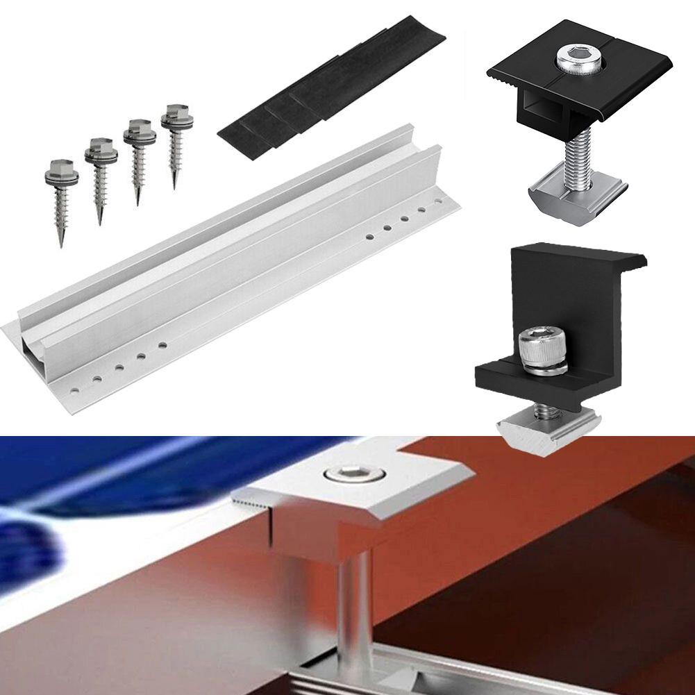 Trilho de grampo para aquicultura Painel solar automotivo de backup