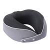 U-Shaped Memory Foam Travel Pillow with Foldable Neck Support, Breathable Design, and Optional Logo Printing.