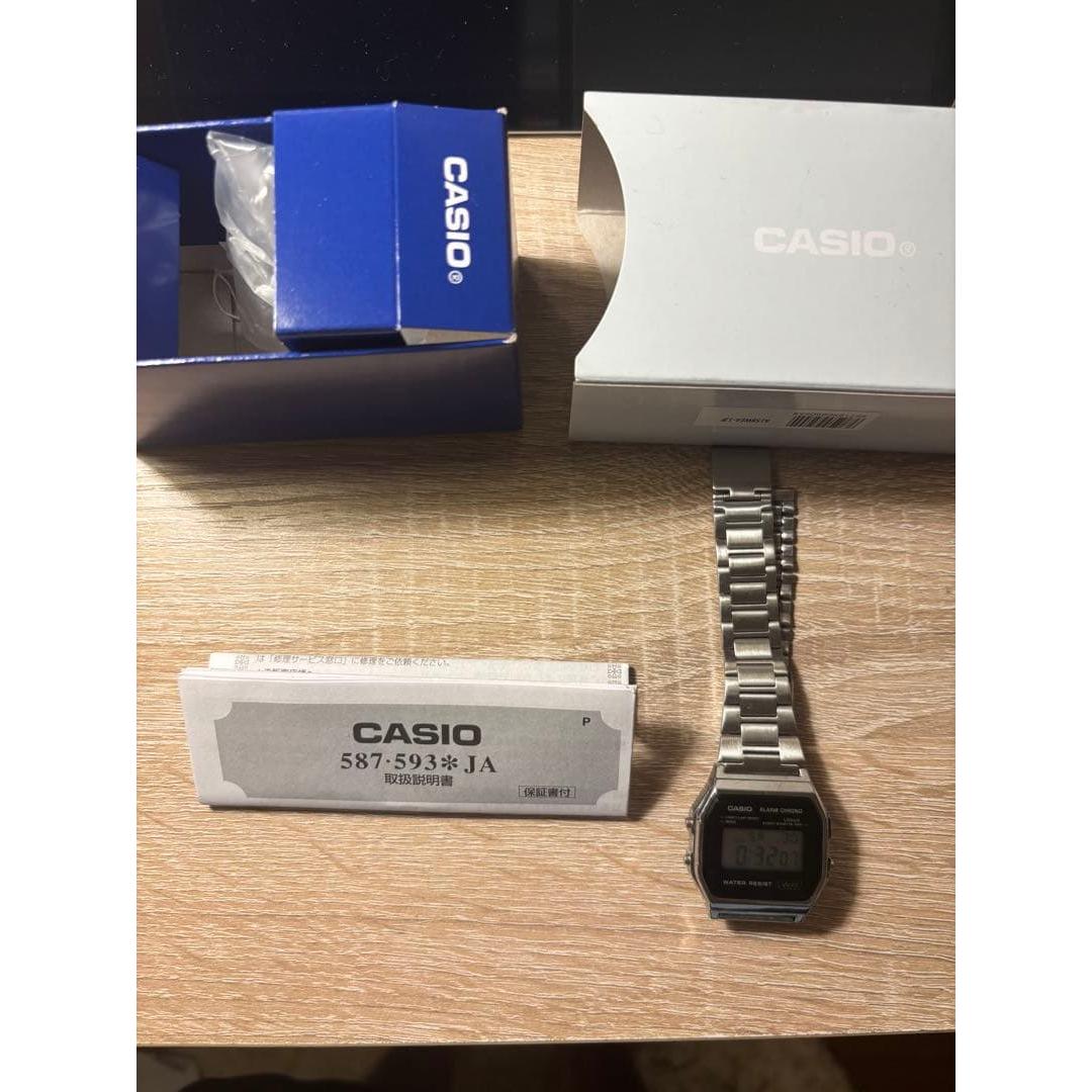 CASIO CLASSIC A158WEA-1JF Honda Tsubasa favorite Cheap Casio