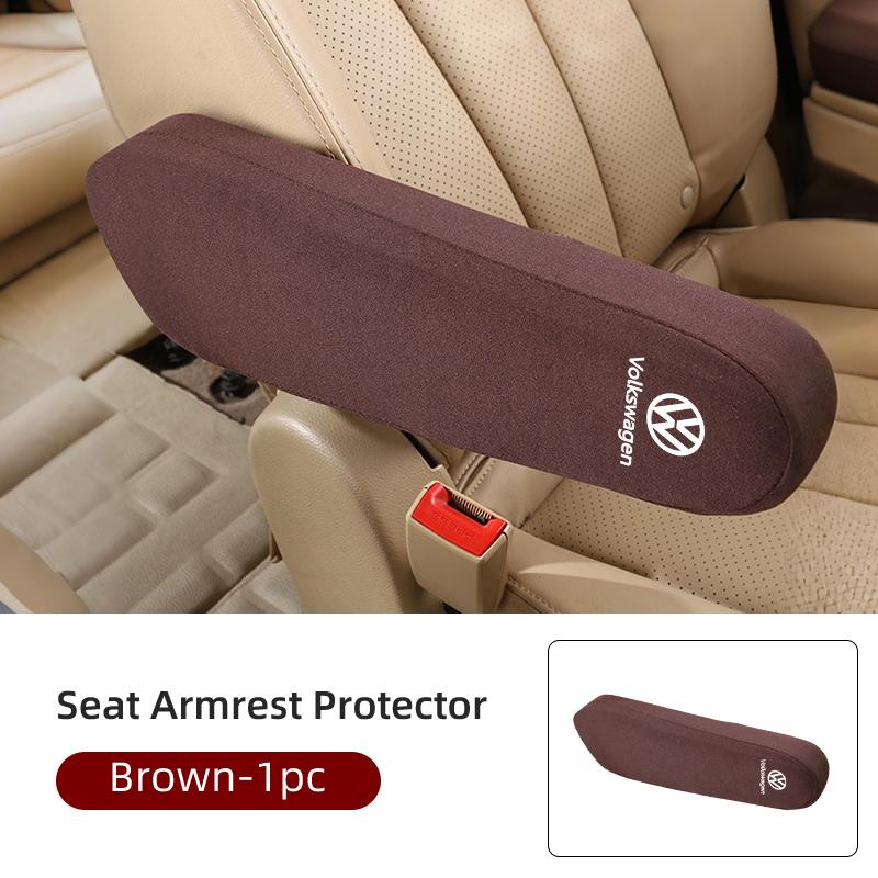 Car Seat Armrest Cover Soft Comfortable Elastic Cloth For Volkswagen VW Golf Polo Tiguan T5 Passat B6 Jetta Scirocco Sagitar Zr0