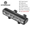 OFFBONDAGE Bicycle Light Front  Bike Light Waterproof Flashlight USB Charging MTB Road Cycling Lamp Accessories