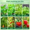 166/120Pcs Seed Pod Kit Reusable Hydroponic Pods Kit Indoor Hydroponic Growing System Clear Plant Pod Kit Garden Accessories