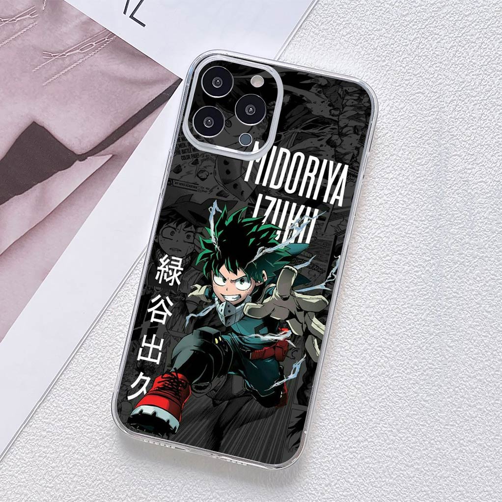 Midoriya Izuku My Hero Academia Phone Cover for Motorola Moto G13 G14 G53 G54 G62 G72 G82 G84 E13 E20 G42 G32 G23 G22 Soft Case