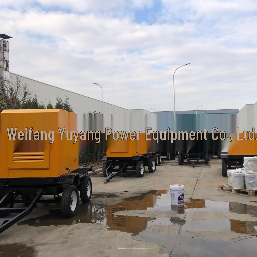 Mobile High-Head Diesel Flood Pump, 500-2000 Cubic Meters, Self-Priming, No Clog, Large Flow.