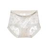 Luxurious Retro Lace Seamless Hipster Women's Panties with Breathable High Elasticity and Extended Gusset.