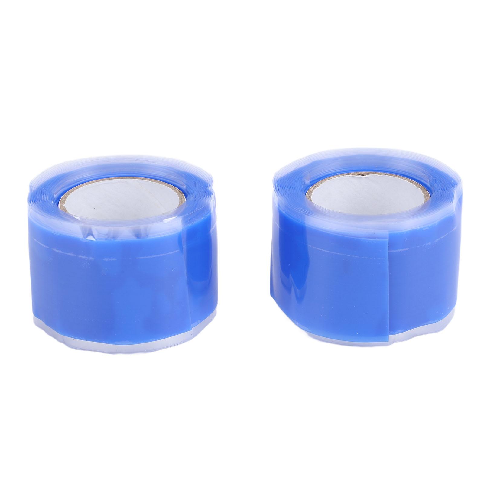 

2 Rolls Kayak Paddle Grip Tape 4.92ft Anti Slip Self Fusing Silicone Tape for Pull Up Bars Sports Gym Equipment Tools