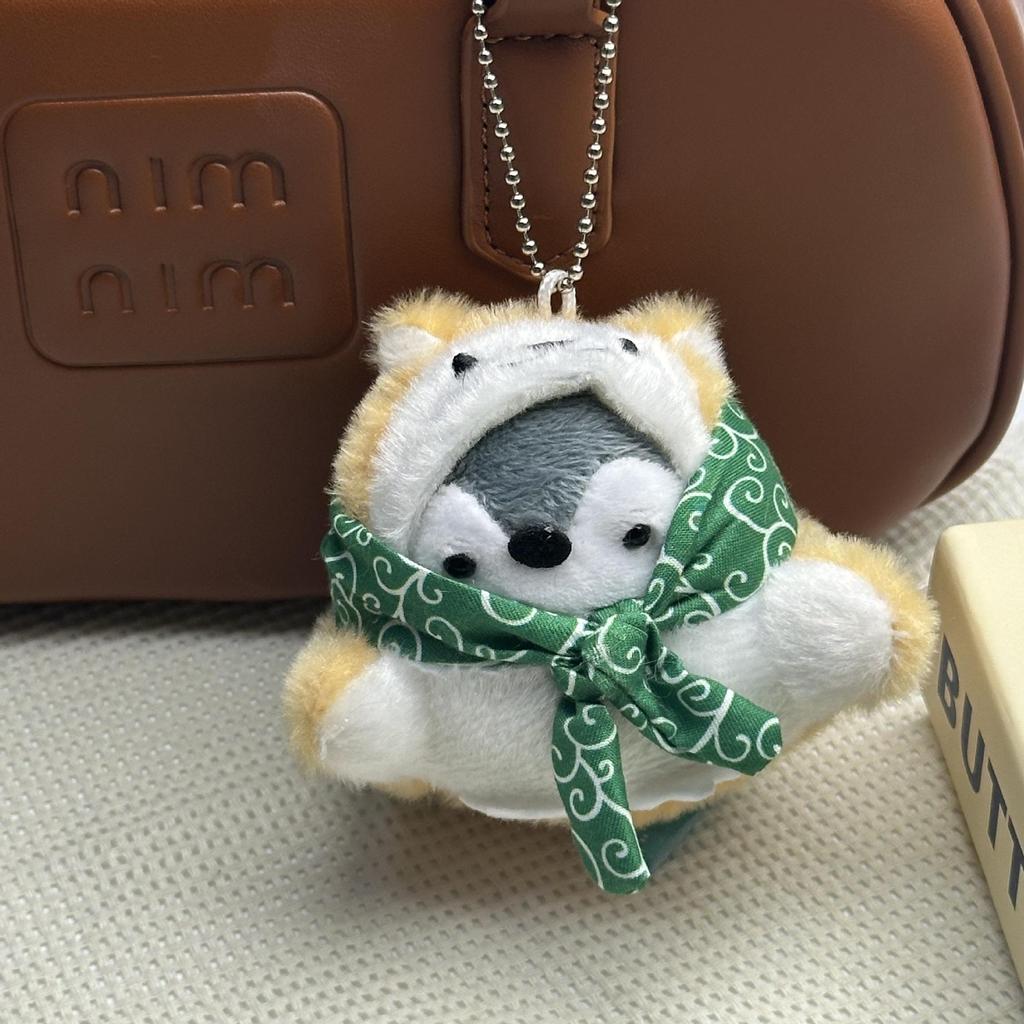 Lucky Koi Penguin Plush Pendant - Cute Japanese-Style Toy Doll