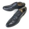 90s? Made In Italy PIENZA Leather Plain Toe McKay Construction 43 / 27.5-28.0cm / Black Dress Shoes