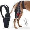 Dog Knee Brace–Adjustable Support Brace for Torn Acl Hind Legs with 2 Stabilizer Support To Reduces Pain, Ligament Injuries & Luxating Patella for