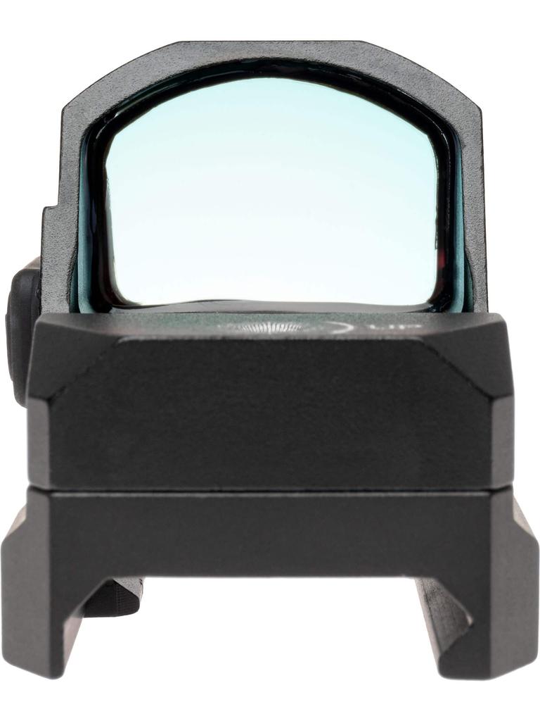 TAC Vector Optics Fury 1x Compact Mini Reflex Red Dot Sight Water Shock Resistant Weaver Base Fit Color Black 0.5m 12GA. 223.308
