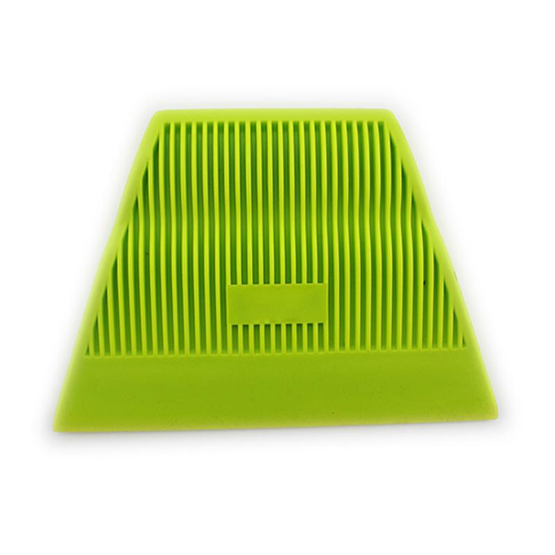 1Pc Trapezoidal Medium Soft Squeegee Scraper For Car Wrapping/Window Tinting/Wallpaper Installing Car Vinyl Film Wrapping Tool