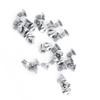 100Pcs Bag 9Types M3 Flat Head Stainless Steel SS304 Machine Countersunk Screw Bolt Fastener
