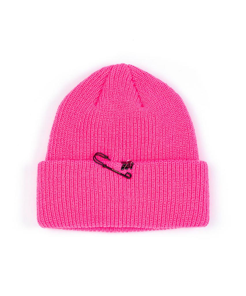 BLACKBLOND Vividi Signature Custom Long Beanie (Pink)