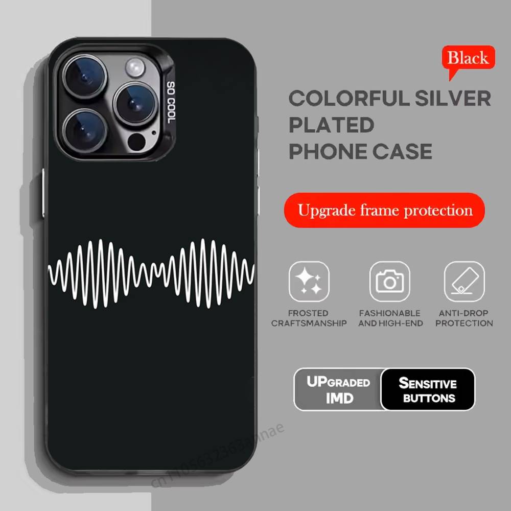 Fashion Arctic Monkeys Phone Case for iPhone 15 16 Pro Max  Air SE 11 13 Pro 14 Plus 12 11Pro 15Pro Max 16e Cover