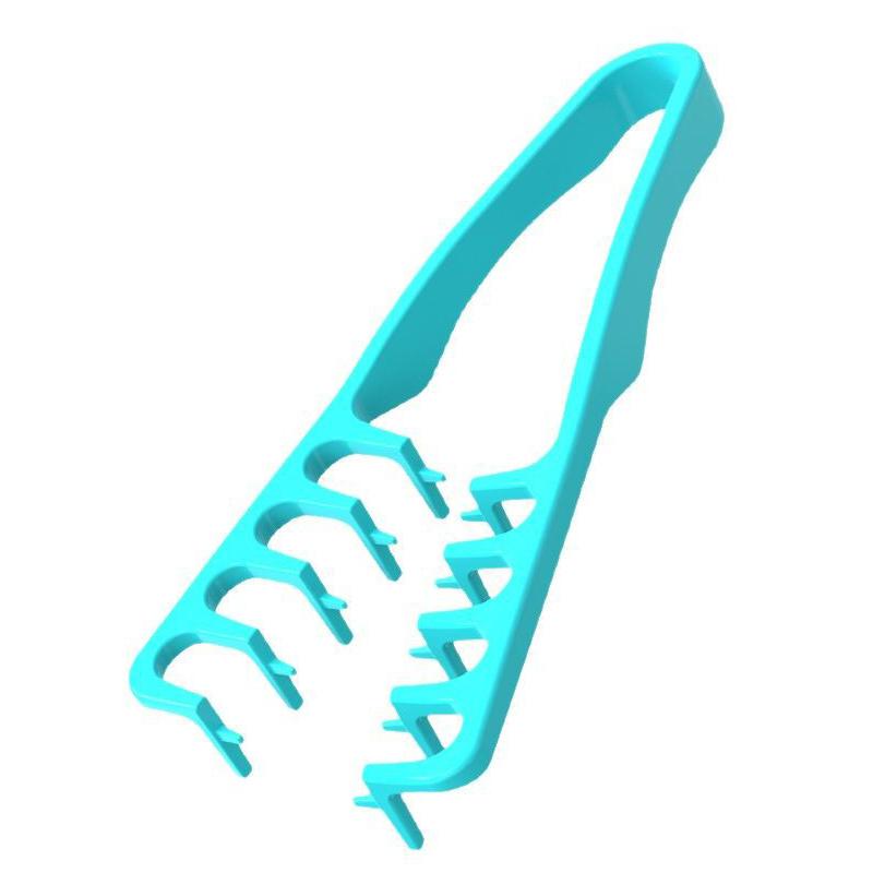 

Texture Hair Styling Comb Bangs Combs Fluffy Hairdressing Tool For Women And Men Professional Grade (New) (Updated) синий