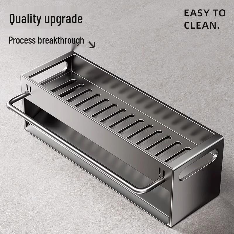 cmaos Kitchen Faucet Drain Storage Rack