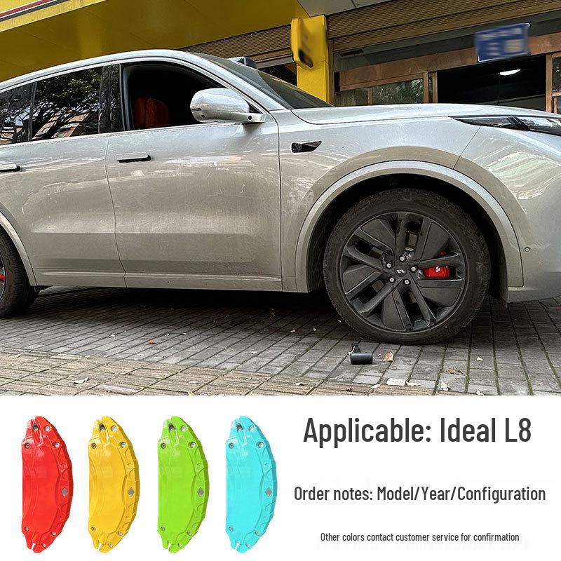 Enhanced Brake Caliper Covers for Ideal L7, L8 Alloy Wheels, and Special L9 Color-Changing Decorations
