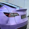 Car Wrapping Film High-Quality PET Liquid Metal Viola Purple for Full or Partial Body Wrap Auto Scratch-Resistant Cover