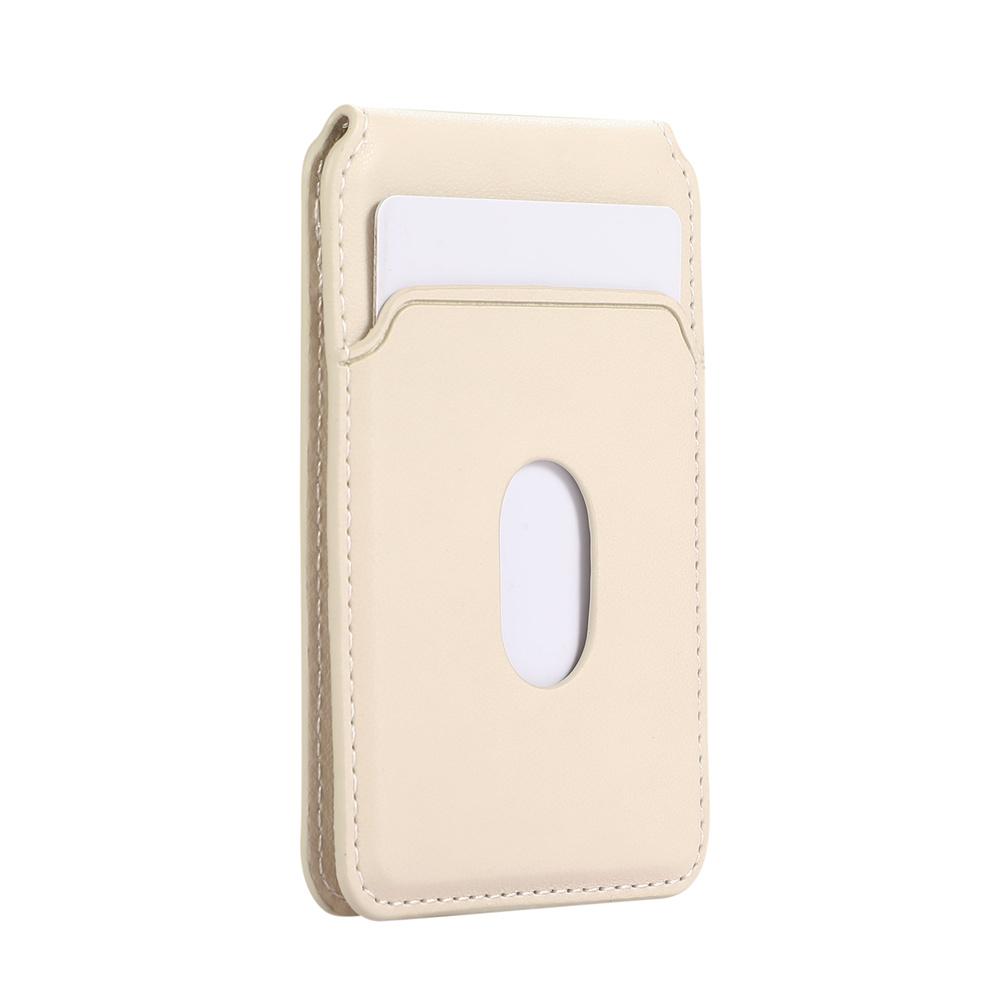 For iPhone 17 16 15 14 13 12 Pro Max Magnetic Leather Card Holder Wallet for Apple Magsafe Phone Bag Cover with MagSafe ;\[;'