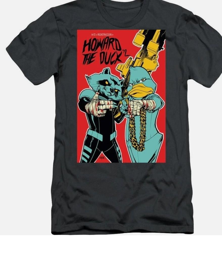 Retro RTJ x Howard The Duck TShirt Run The Jewels Jaime ElP Meline Killer Mike Unisex T-Shirt XL