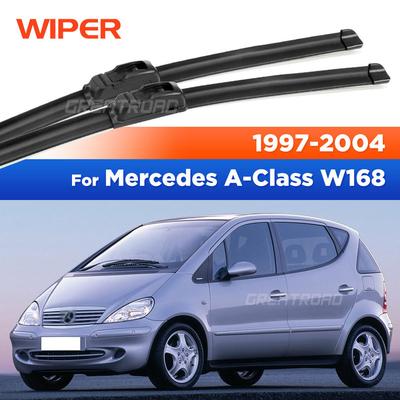 For Mercedes-Benz A W168 1997-2004 1998 1999 2000 2001 Wiper Front Wiper Blades Windshield Windscreen Window Brush 26"+21"