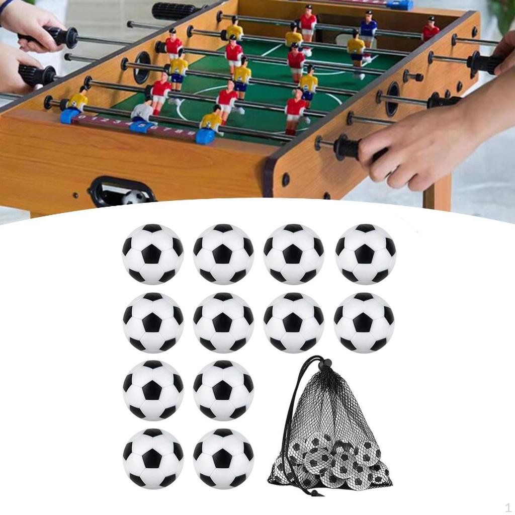 Fotbollsbord Bollar för Officiellt Bordsspel Dekor Dekorationer Litet Tillbehör Ersättning Bord