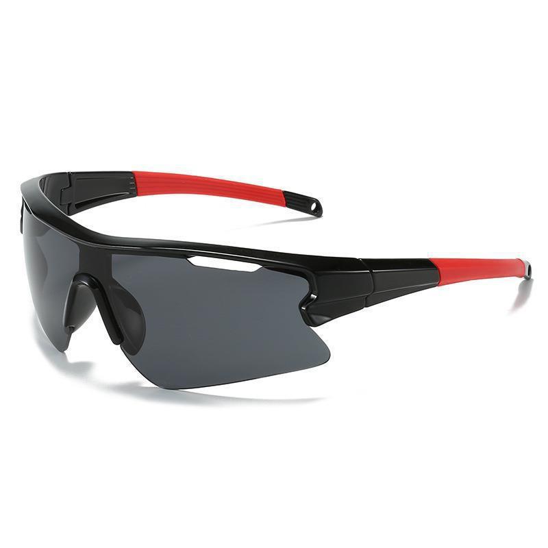 Women's Windproof UV Protection Cycling Sunglasses with Large White Transparent Frame