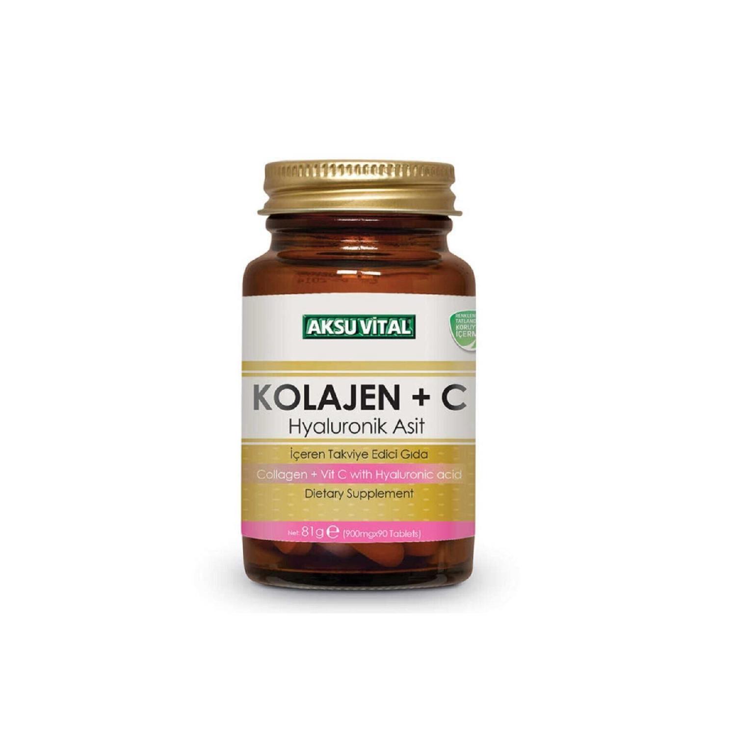 

Berse Collagen Vitamin C And Hyaluronic Acid (60 Tablets 54 G)