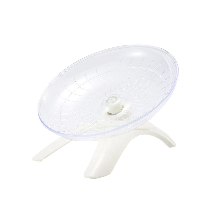 Golden Bear Silent Running Wheel & Flying Disc for Hamsters and Hedgehogs