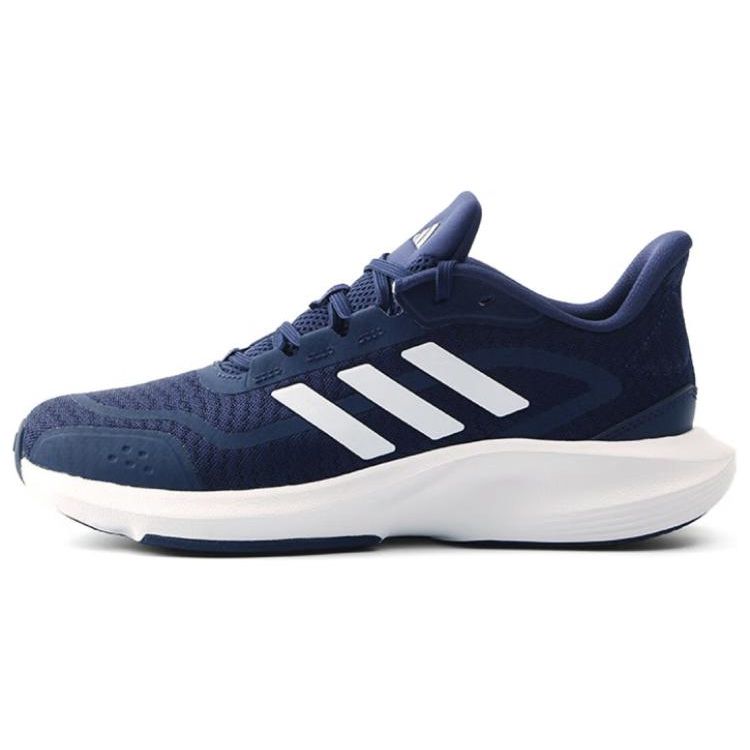 Adidas Comfortable Simple Cushioning Durable Breathable Low-Top EVA Rubber Casual Running Shoes Unisex Sneakers Blue White JH5082