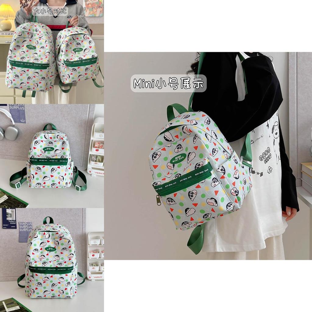 Cartoon Character Kids Backpack Nylon Breathable Printing For School Boys And Girls