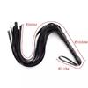PU Leather Whip Sex Spanking BDSM Bondage Handle Whip Sex Whip Gay Fetish Horse Adult Flirting Sexy Game Adult Erotic Toy