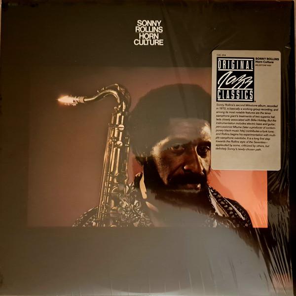 LP Record SONNY ROLLINS - Horn Culture OJC314 ORIGINAL JAZZ C 1987 US Jazz Used