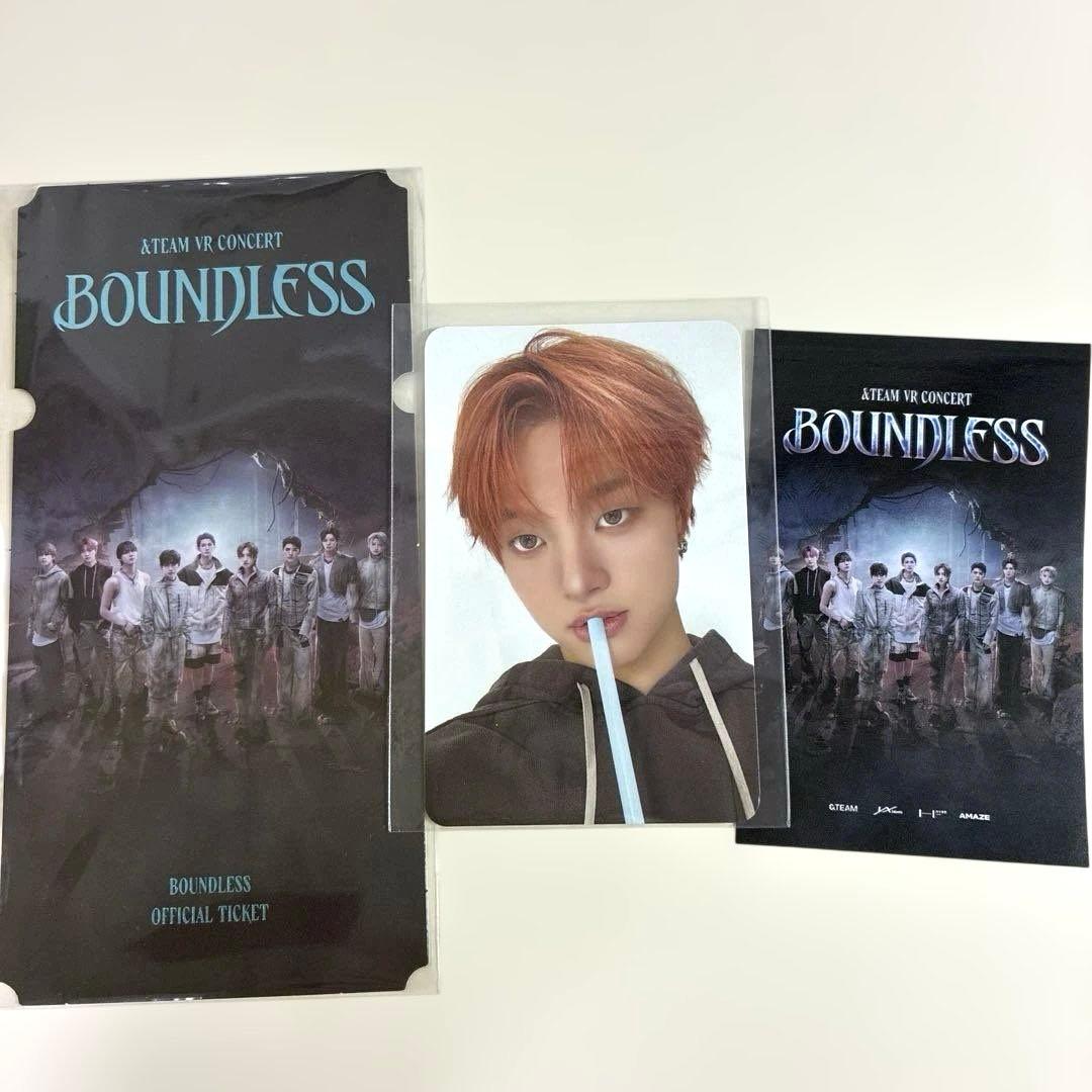 [USED] &TEAM VR CONCERT BOUNDLESS Bonus Trading Card EJ