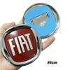 Accessorio Cofano Auto FIAT in ABS 95mm/120mm - Emblema Griglia per Doblo Tipo Panda Ducato Fiorino Grande Punto 500 500X Freemont Stilo