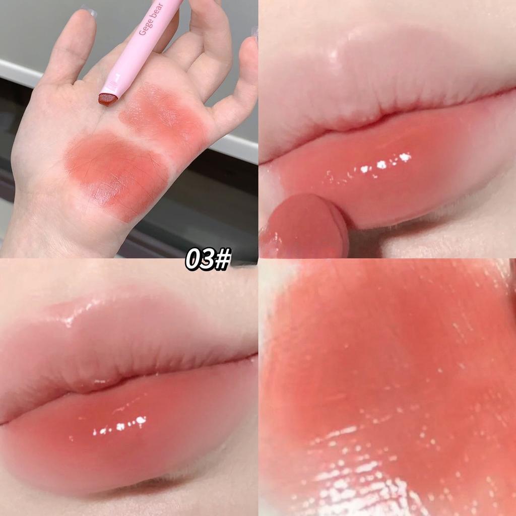 Light and Moisturizing Solid Lip Gloss, Moisturizing Lip Gloss, Jelly Lip Mirror Surface, Not Easy To Stick To the Cup of Lipstick
